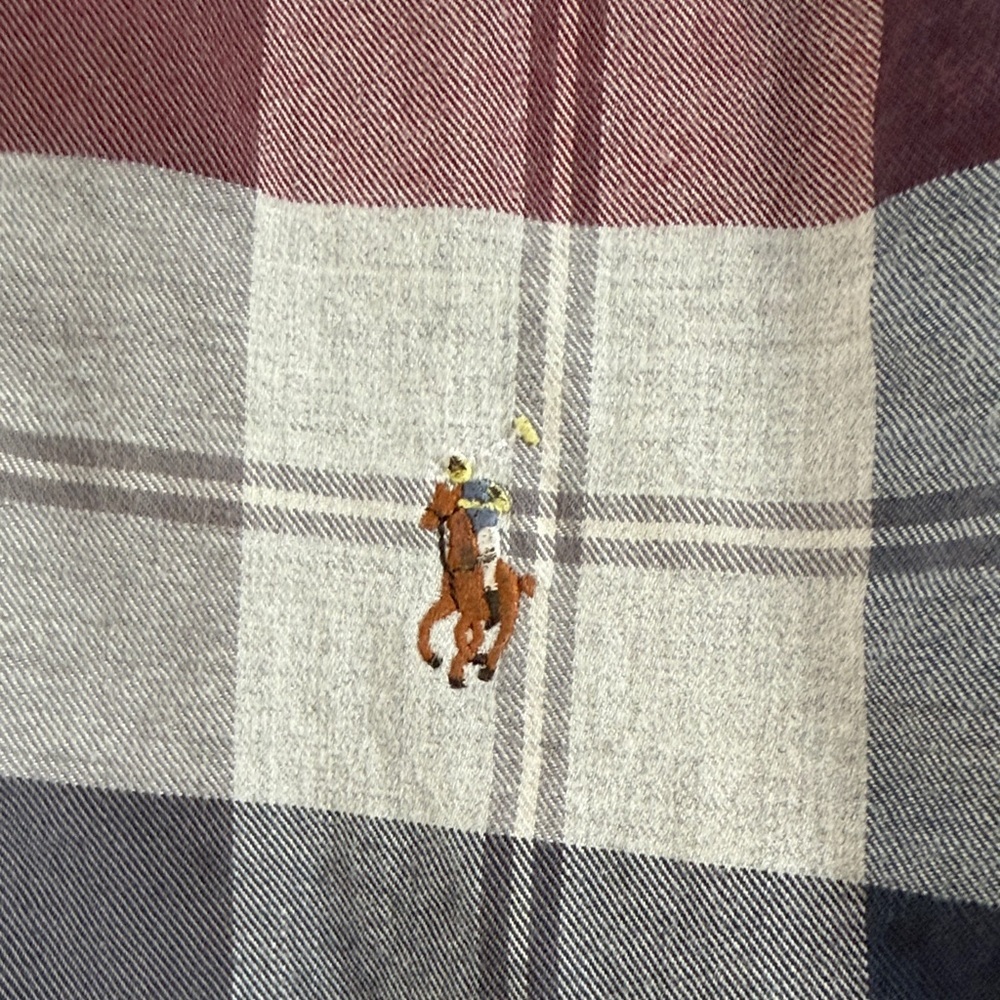 Polo Ralph Lauren Hunt Club Flannel Plaid Shirt - Picture 4 of 5